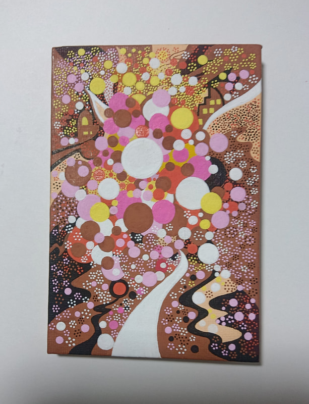 春の光 | 画家　小高朋恵　BON