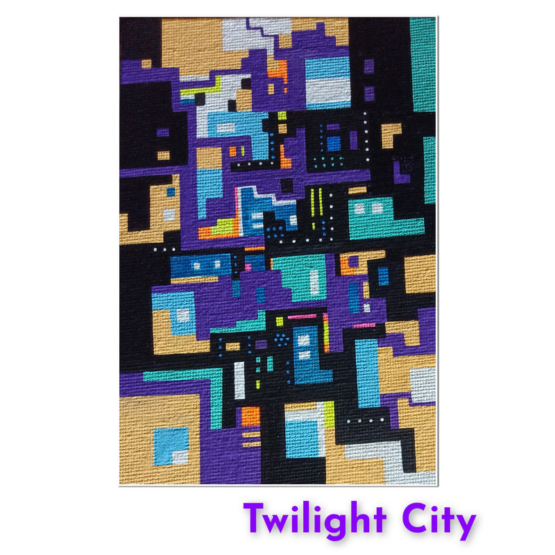 Twilight City | 画家　小高朋恵　BON